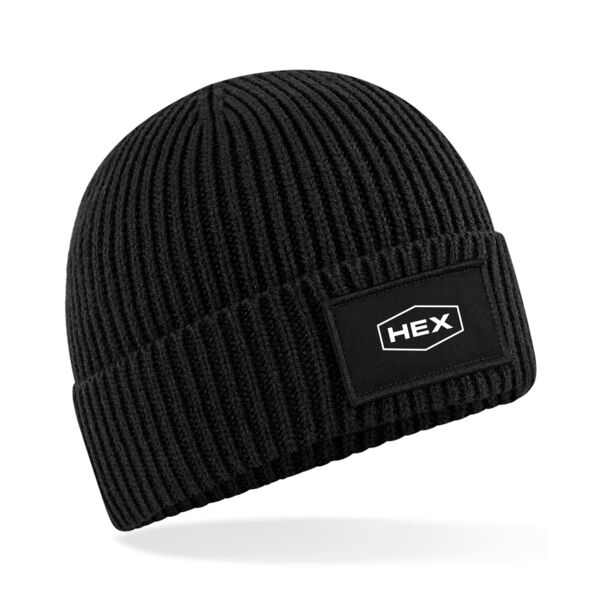 Hex  - Fashion patch beanie Thumbnail
